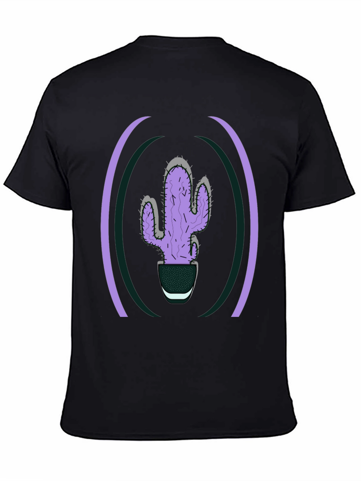 Cactus Graphic Tee - Stylish Plant Lover T-Shirt