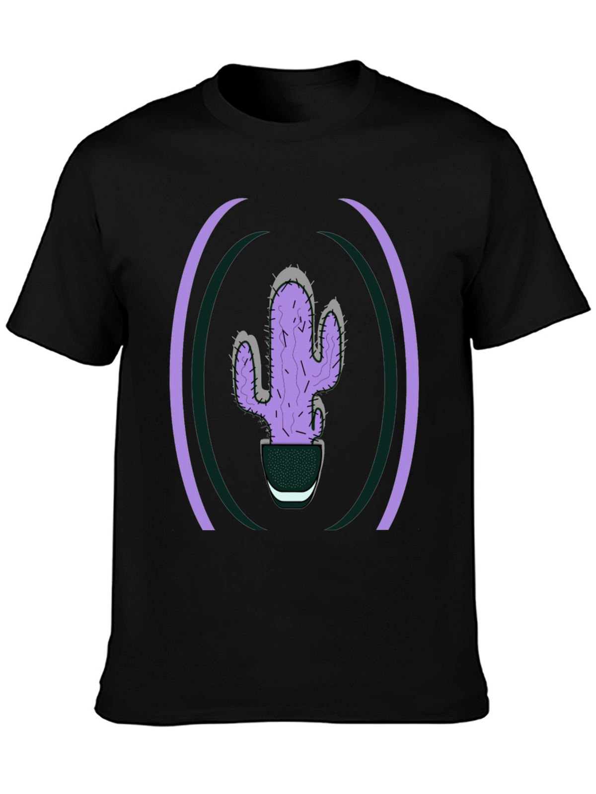 Cactus Graphic Tee - Stylish Plant Lover T-Shirt