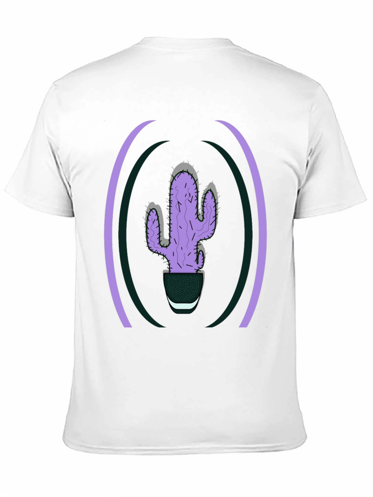 Cactus Graphic Tee - Stylish Plant Lover T-Shirt