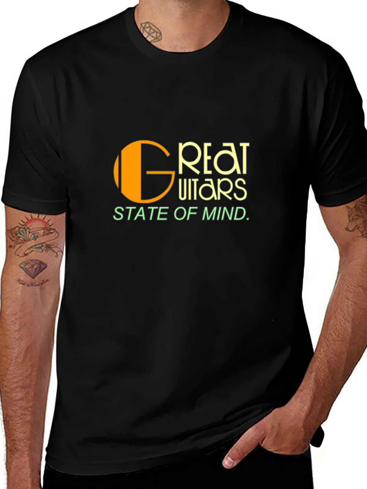 Great Guitars State of Mind Graphic T-Shirt