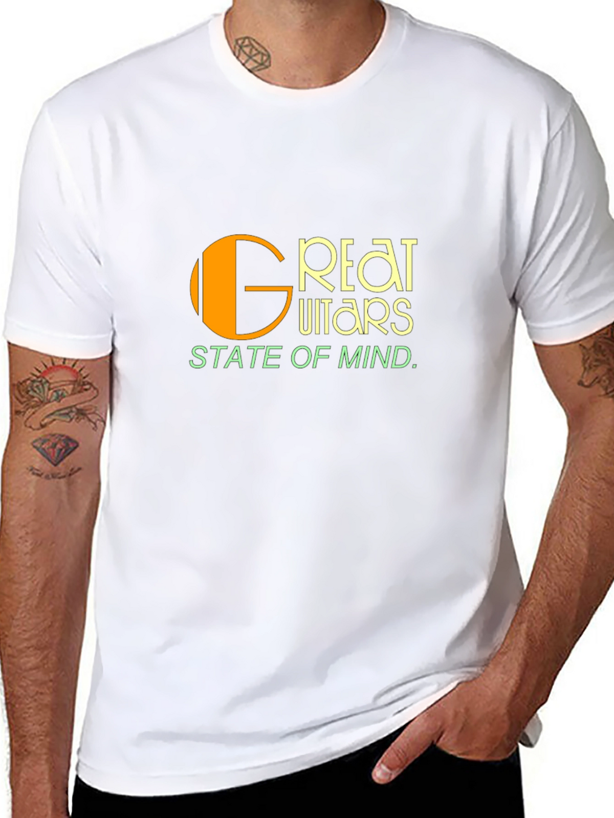 Great Guitars State of Mind Graphic T-Shirt