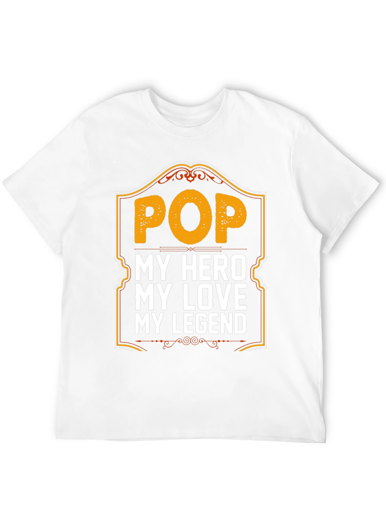 Pop Hero Legend Black Graphic T-Shirt
