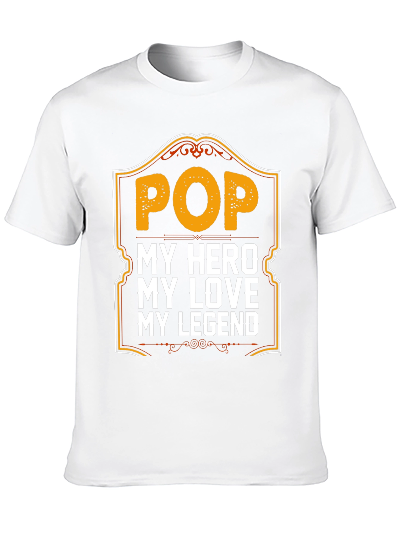Pop Hero Legend Black Graphic T-Shirt