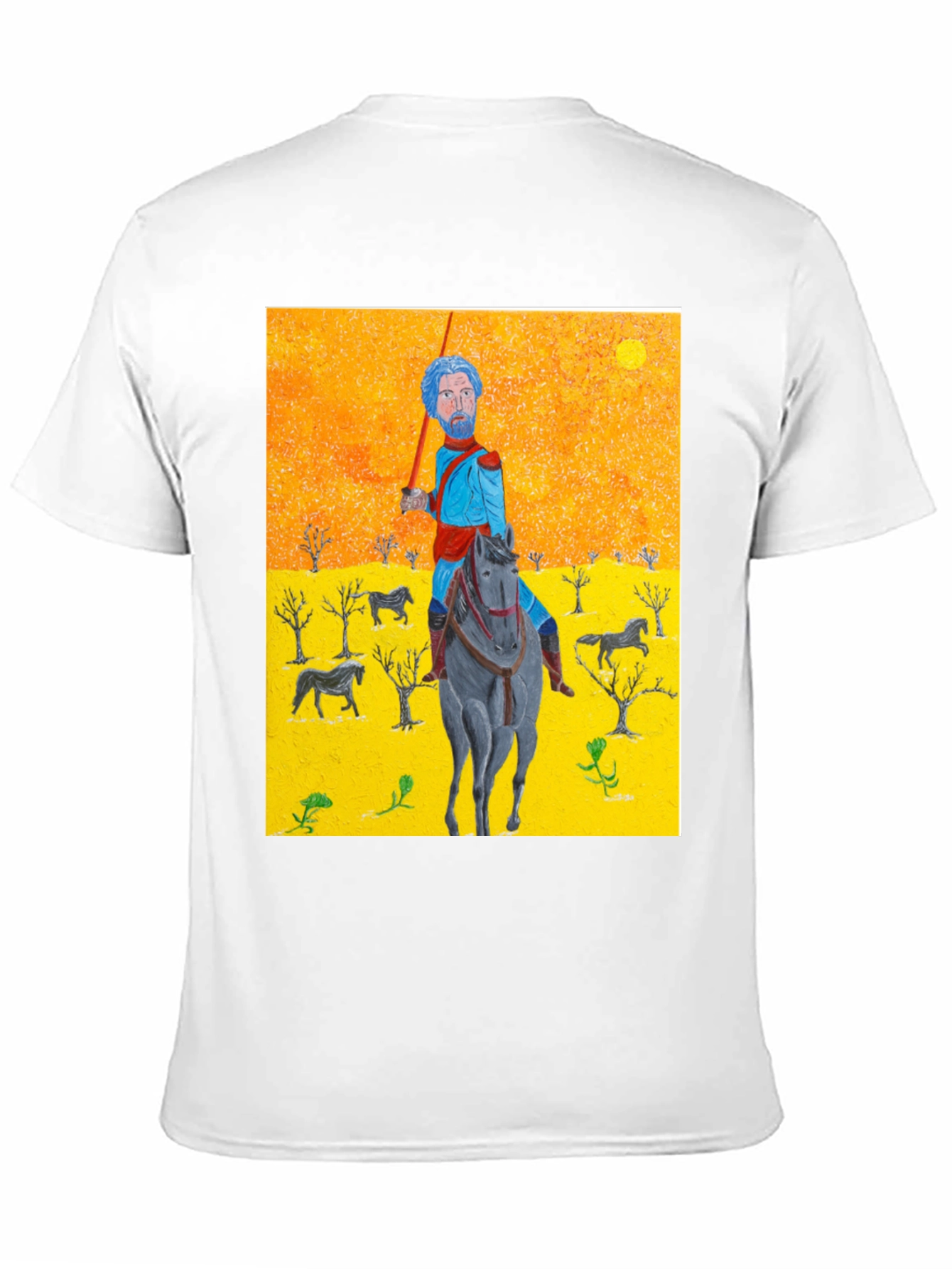 Don Quixote T-Shirt - Unique Art Tee