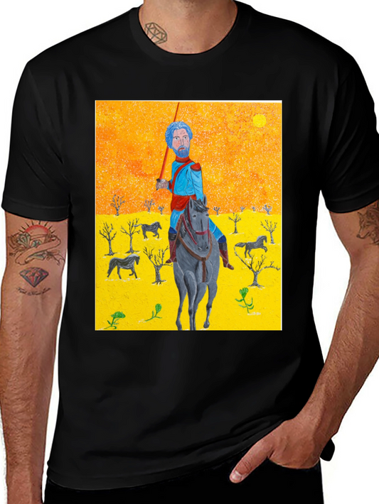 Don Quixote T-Shirt - Unique Art Tee