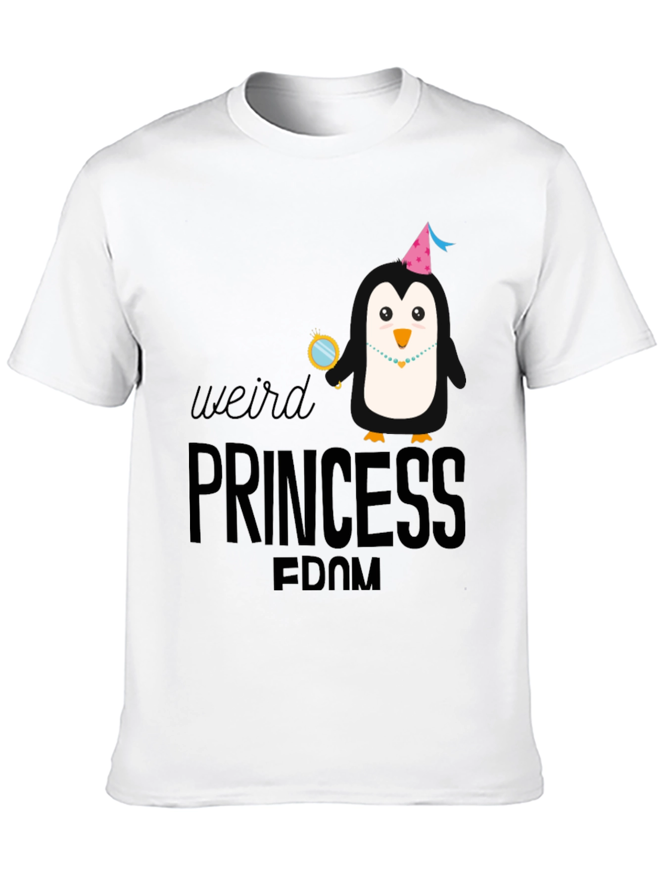 Weird Princess Fdom Penguin T-Shirt