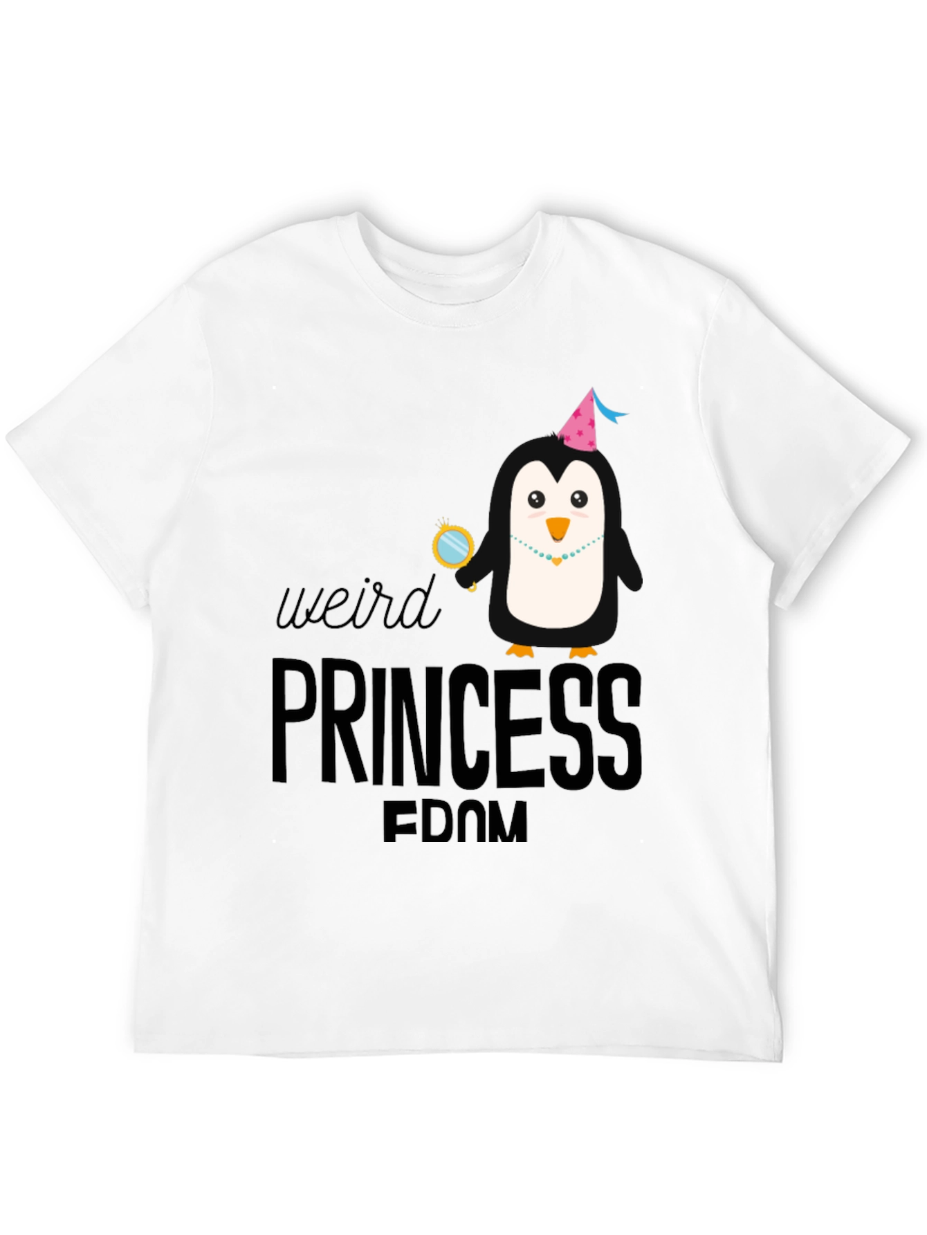 Weird Princess Fdom Penguin T-Shirt