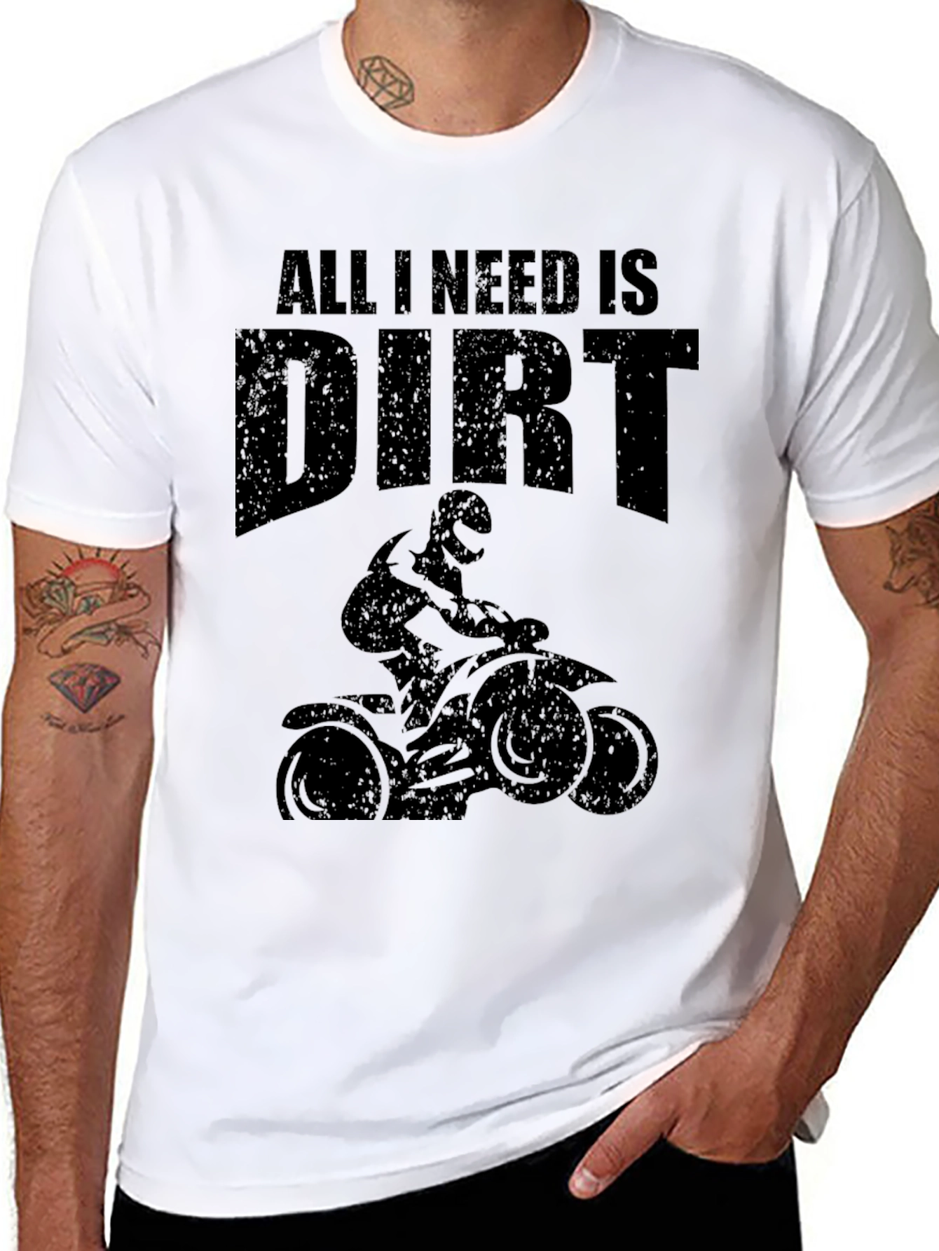 Dirt Bike T-Shirt - All I Need Is Dirt
