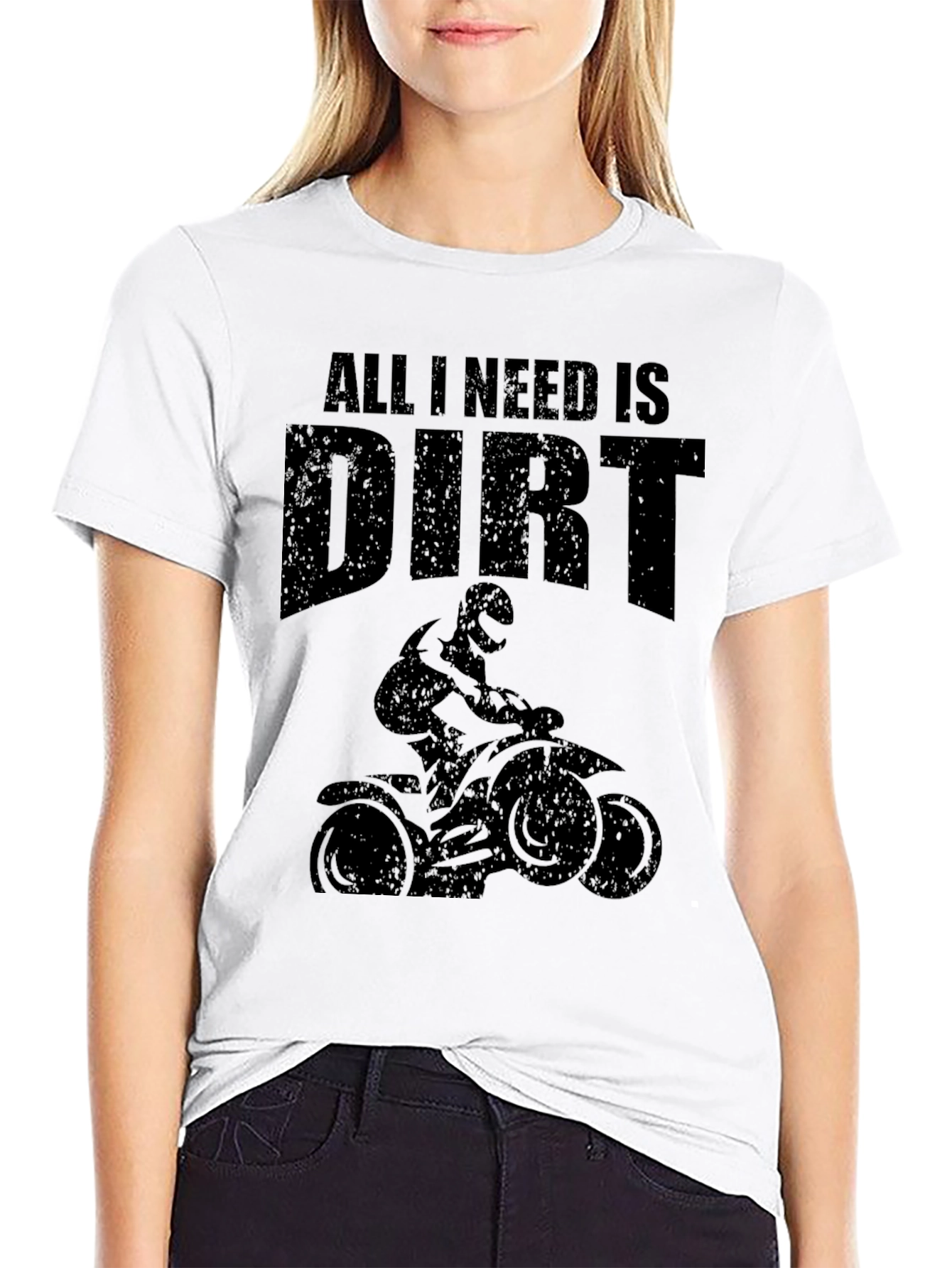 Dirt Bike T-Shirt - All I Need Is Dirt