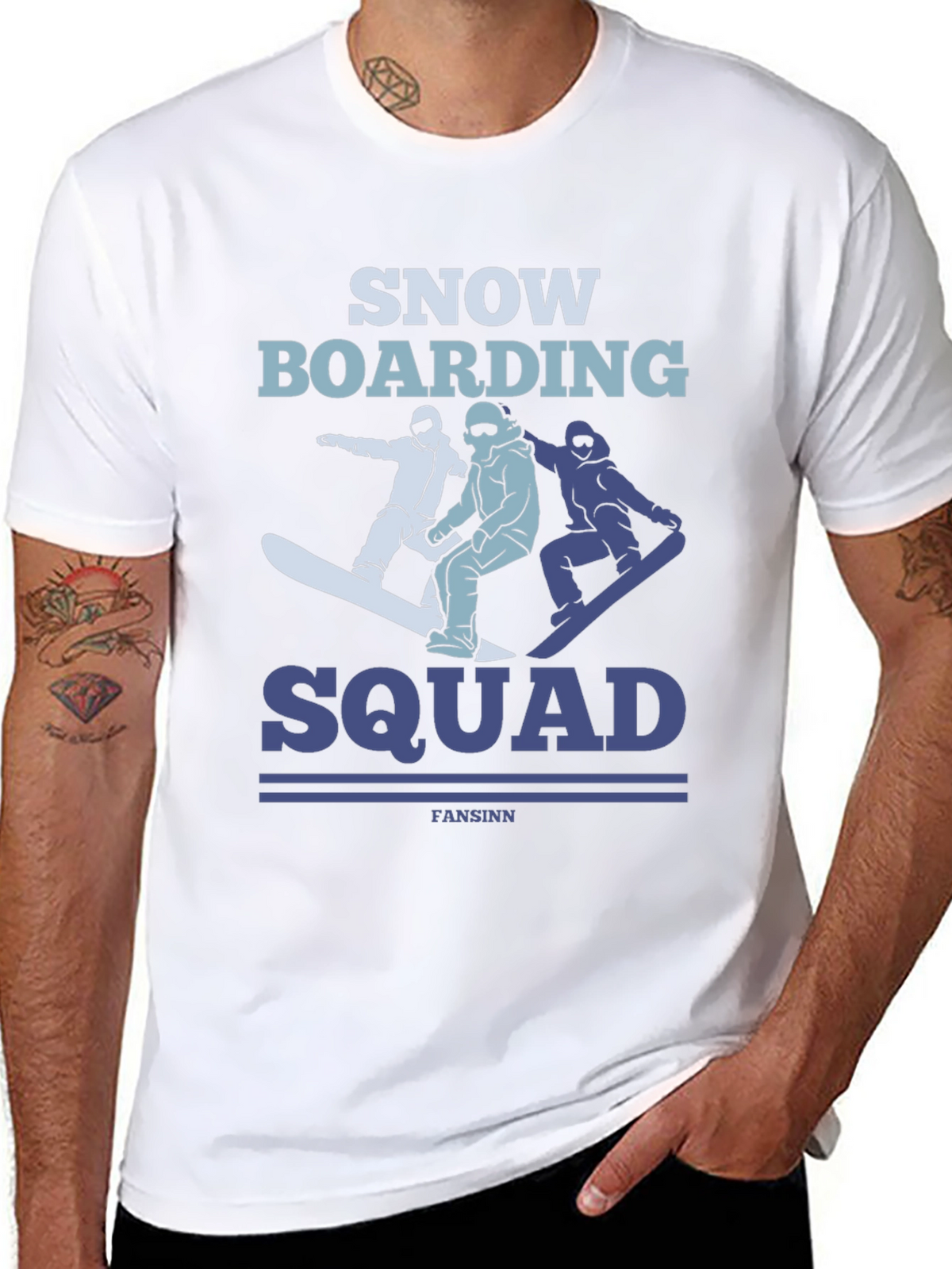 Snowboarding Squad Graphic Tee