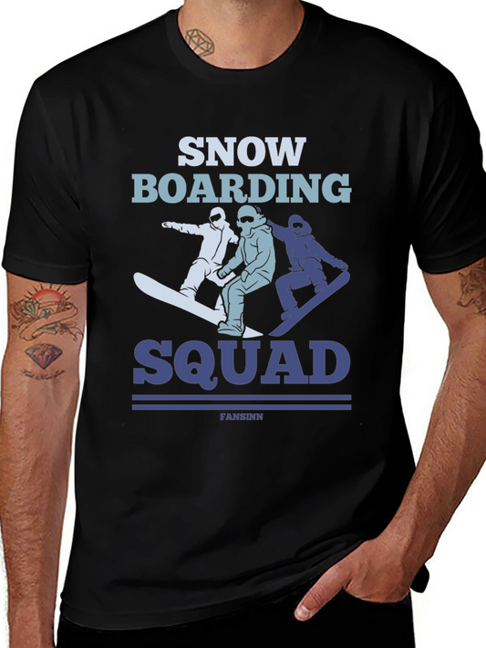 Snowboarding Squad Graphic Tee
