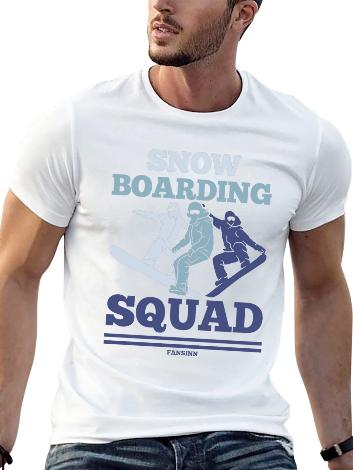 Snowboarding Squad Graphic Tee