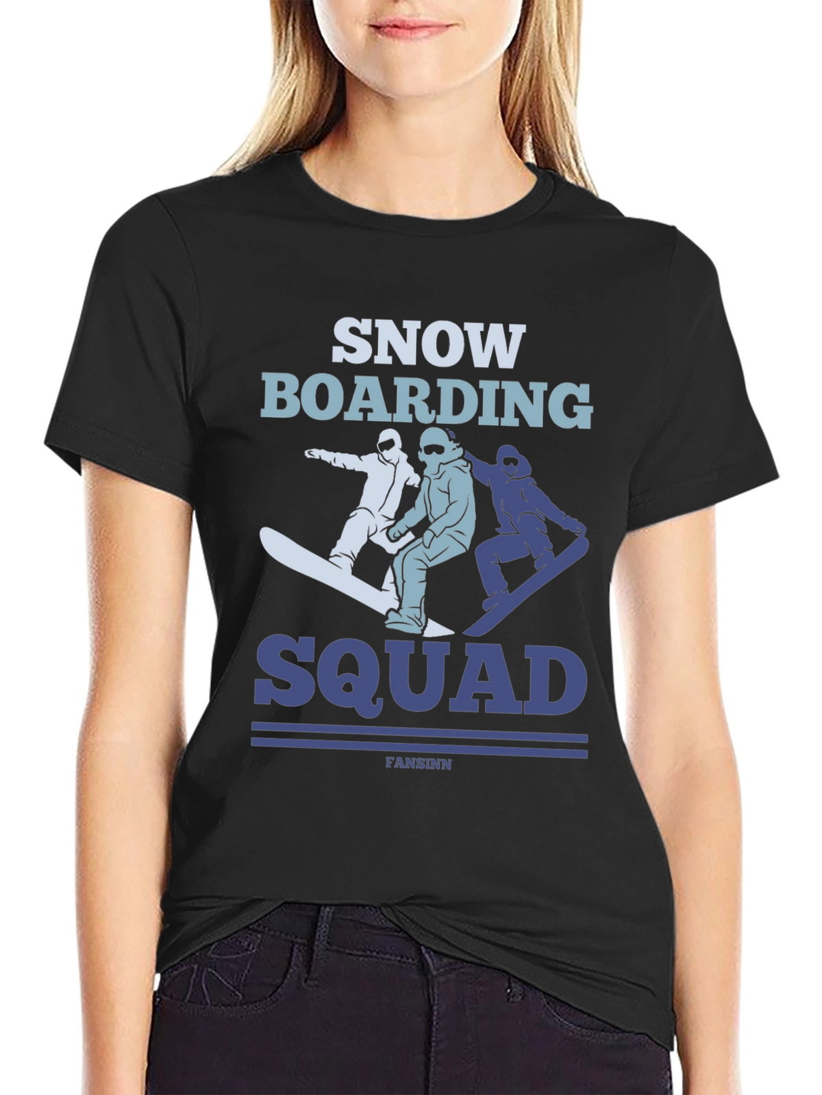 Snowboarding Squad Graphic Tee