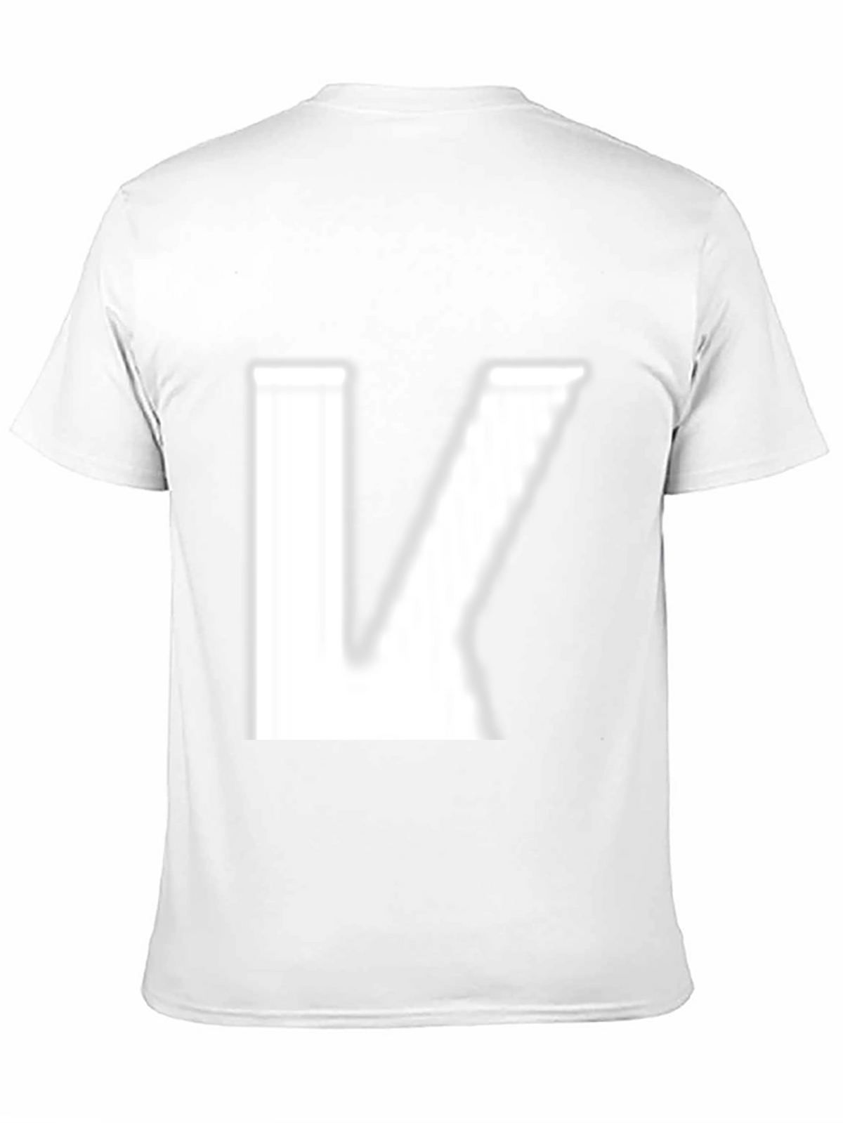 Letter K Graphic Print Tee - Modern Style
