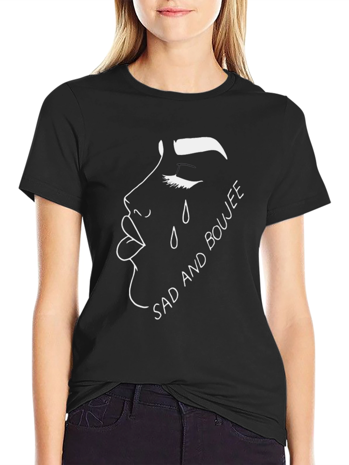 Sad and Boujee Graphic Tee