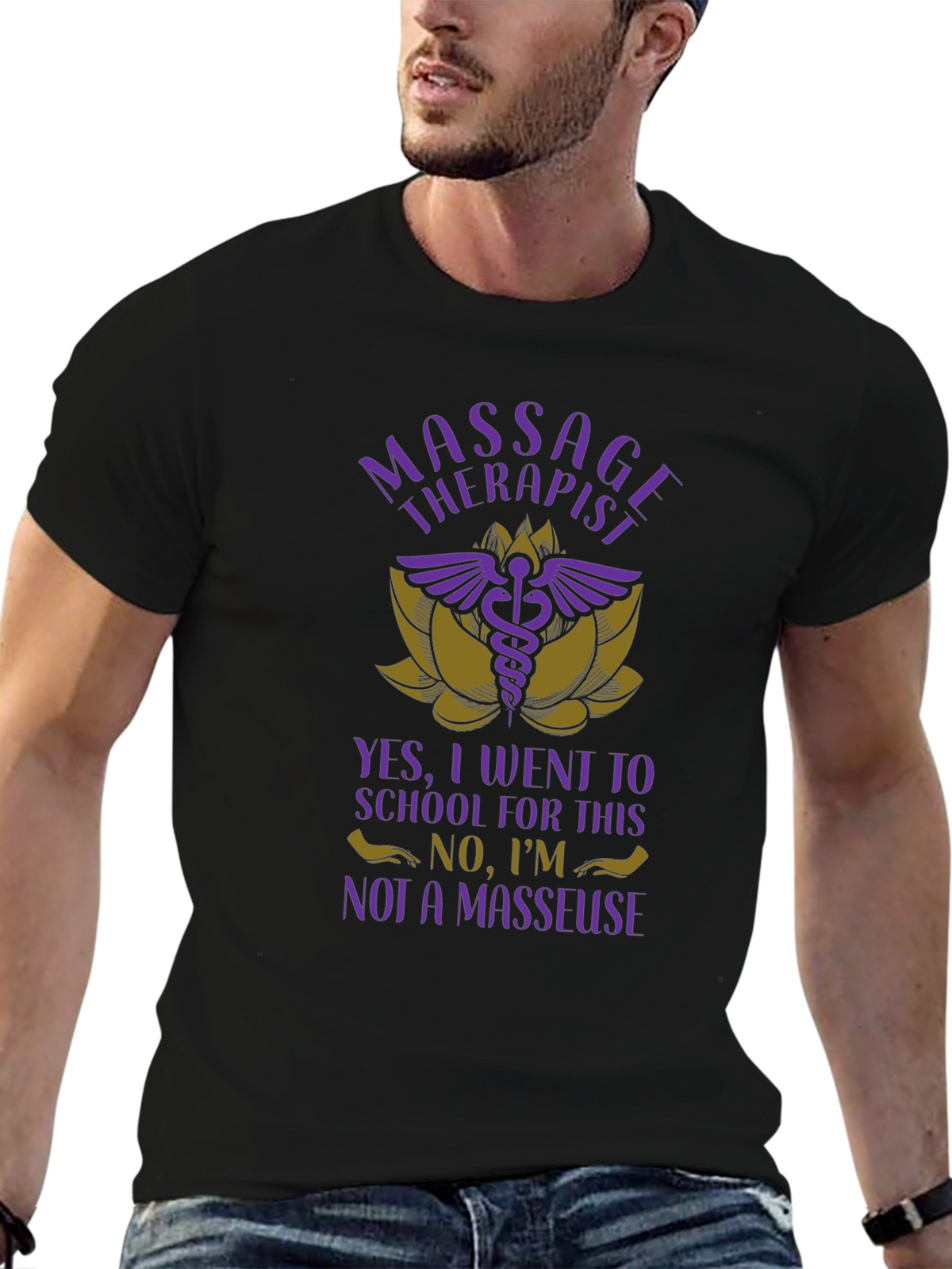 Massage Therapist Graphic Tee