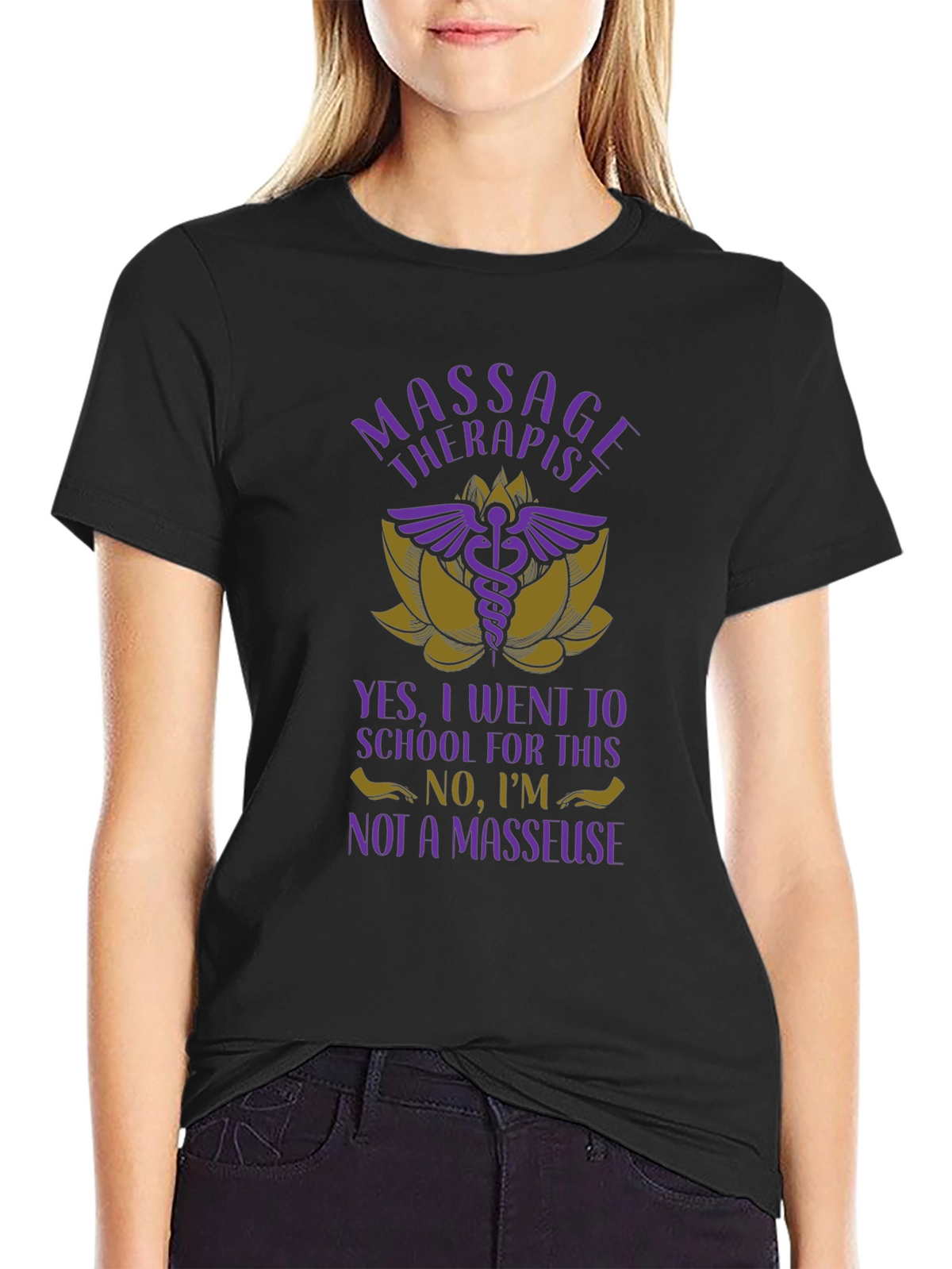 Massage Therapist Graphic Tee