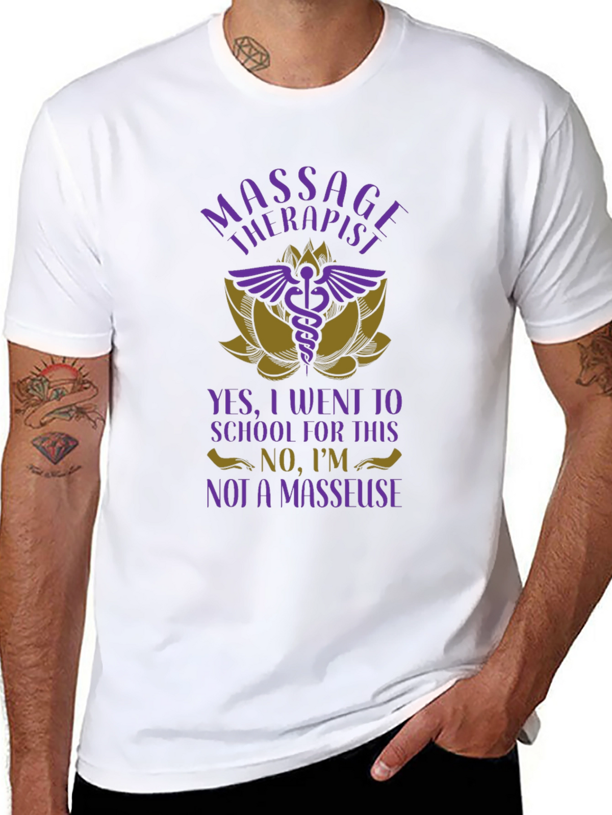 Massage Therapist Graphic Tee