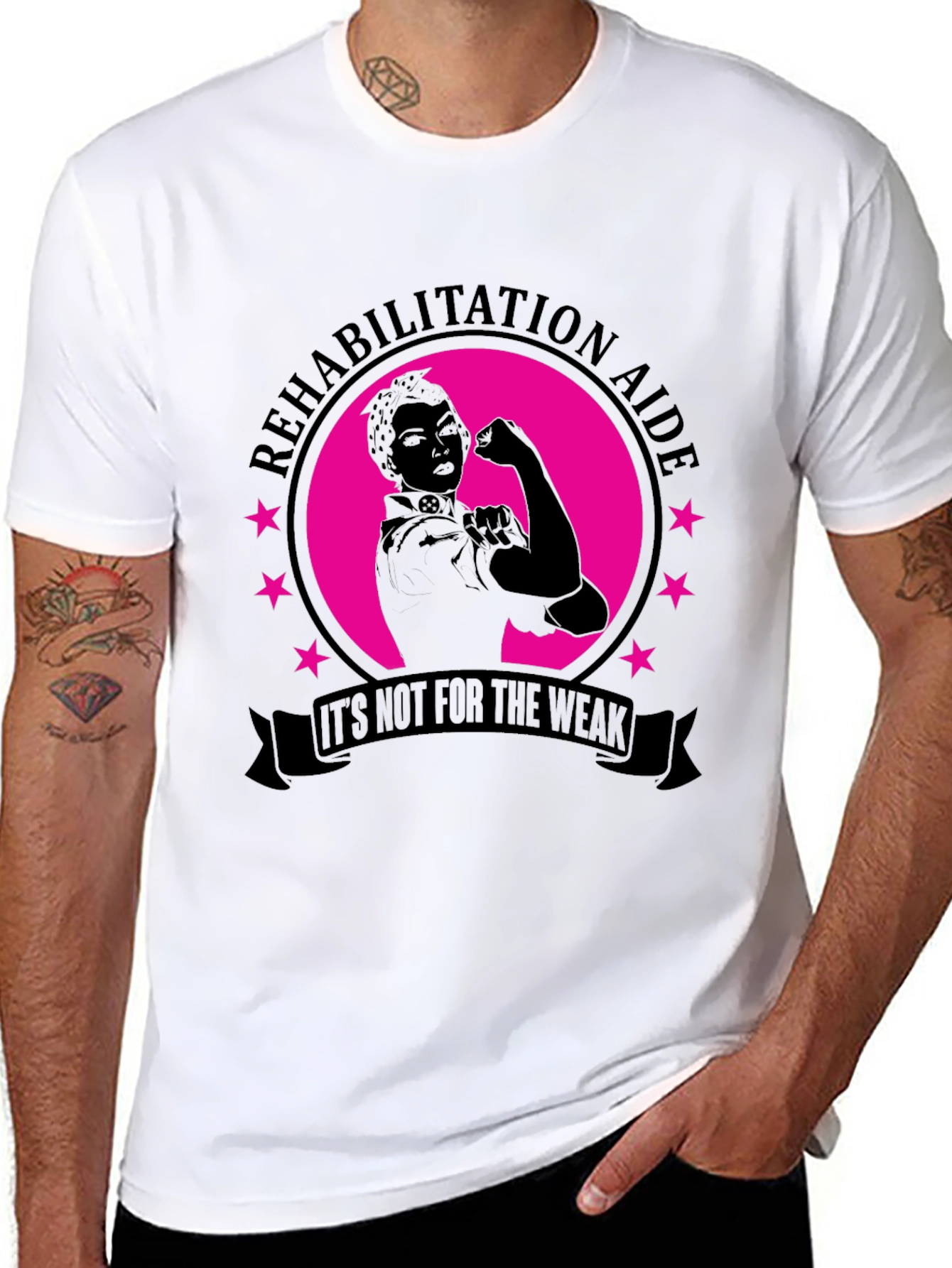 Rehabilitation Aide T-Shirt: Its Not For The Weak!