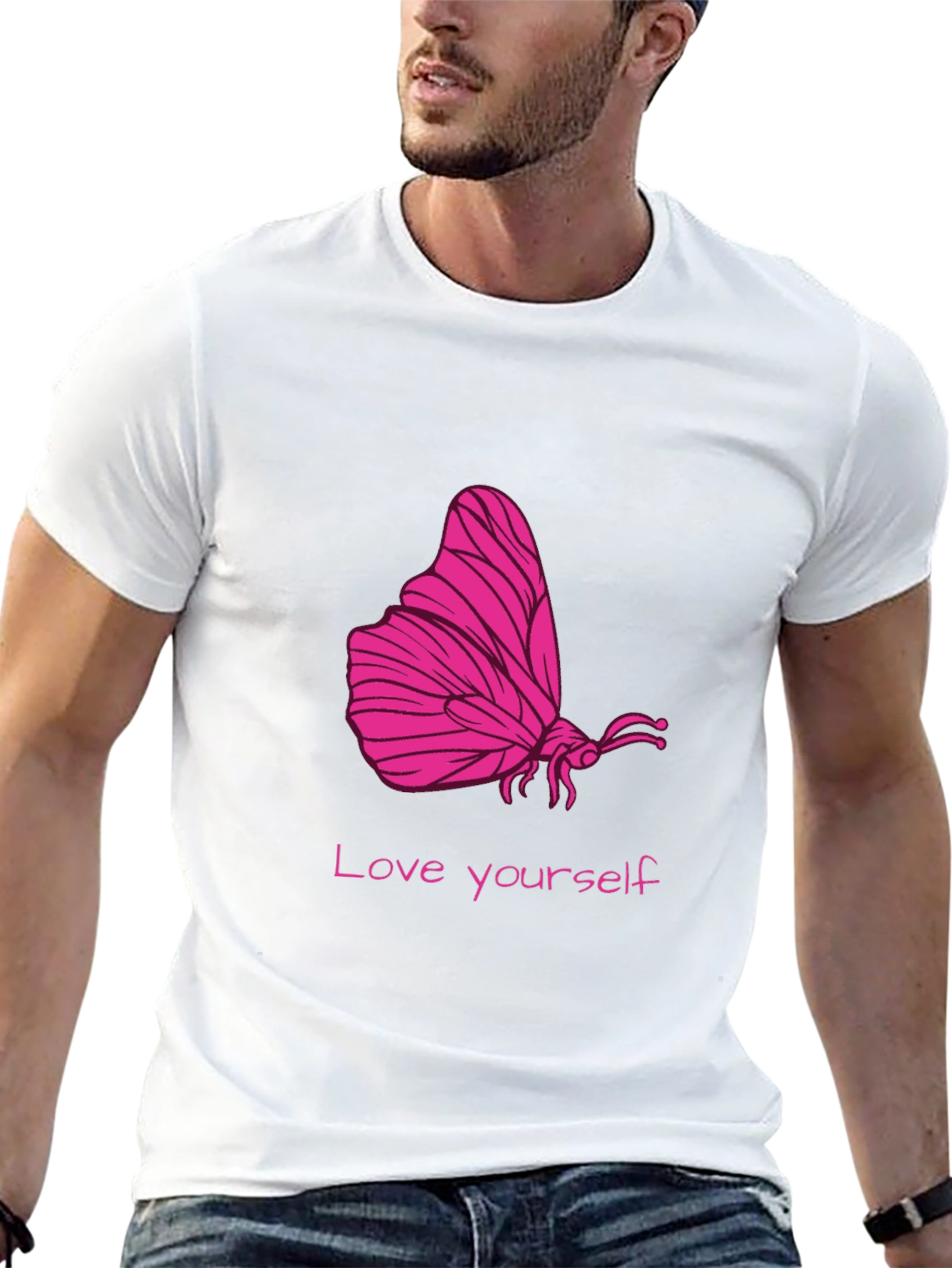 Butterfly Love Yourself Graphic Tee