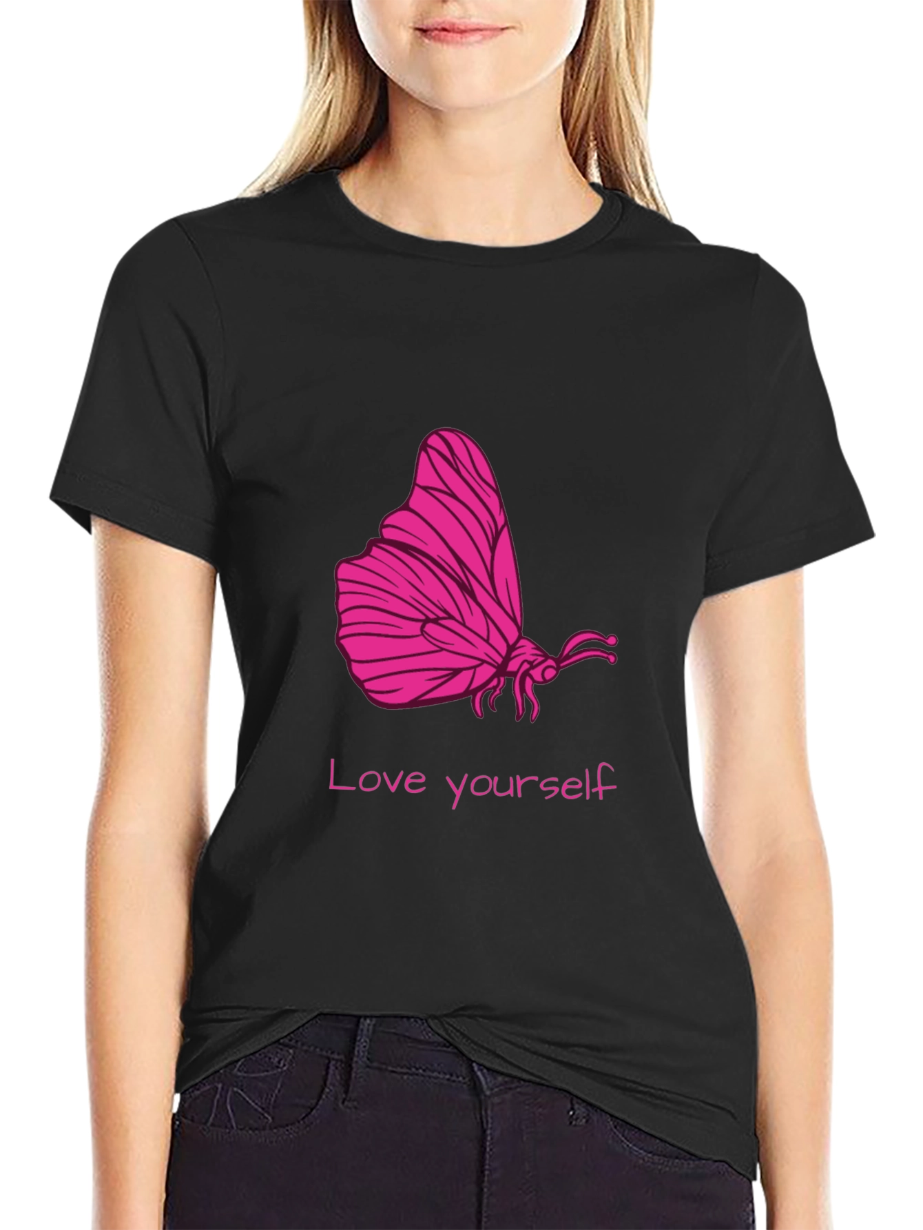 Butterfly Love Yourself Graphic Tee