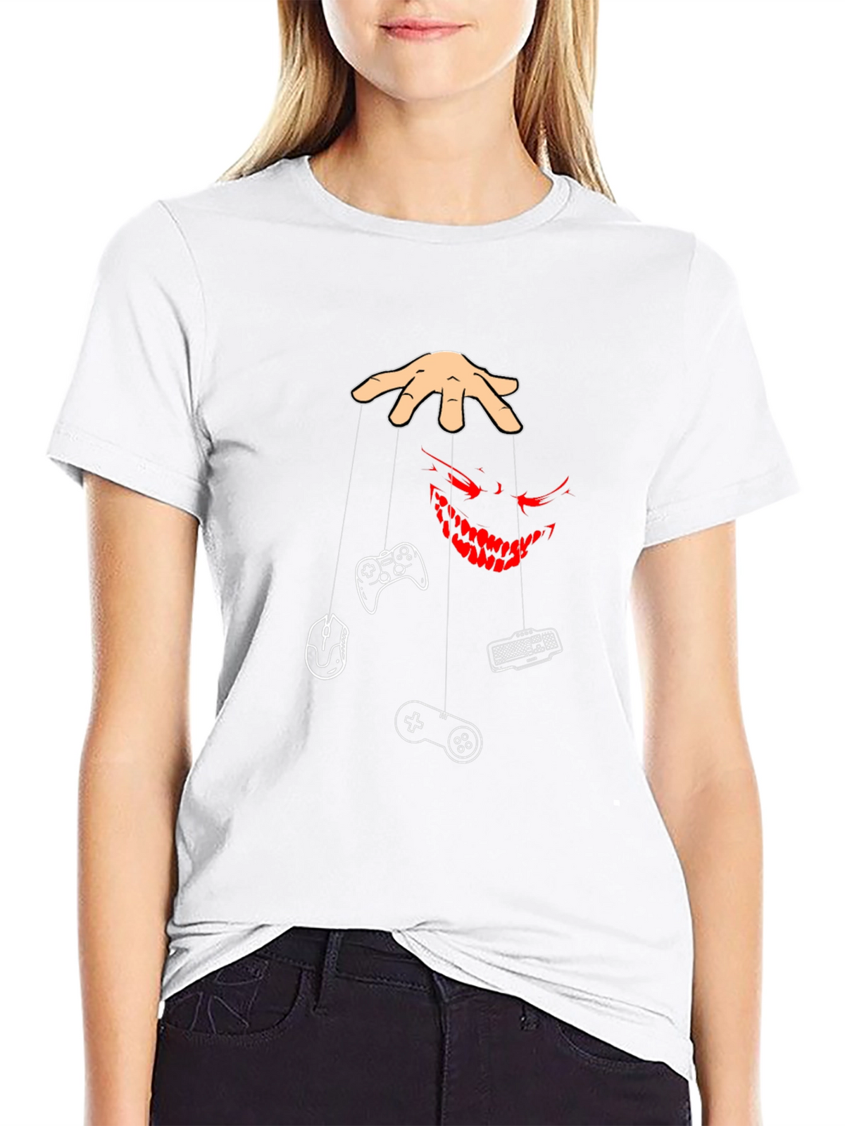 Gaming Puppet Master Black T-Shirt