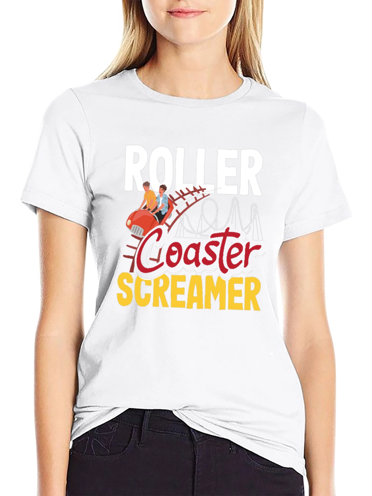 Roller Coaster Screamer T-Shirt