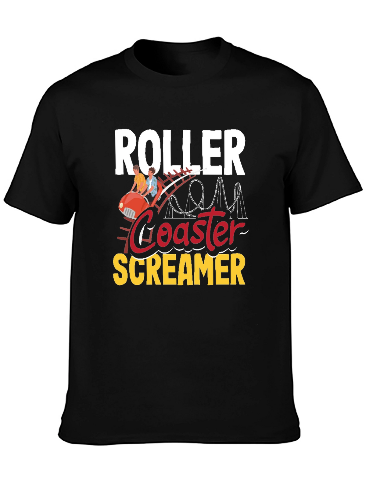 Roller Coaster Screamer T-Shirt