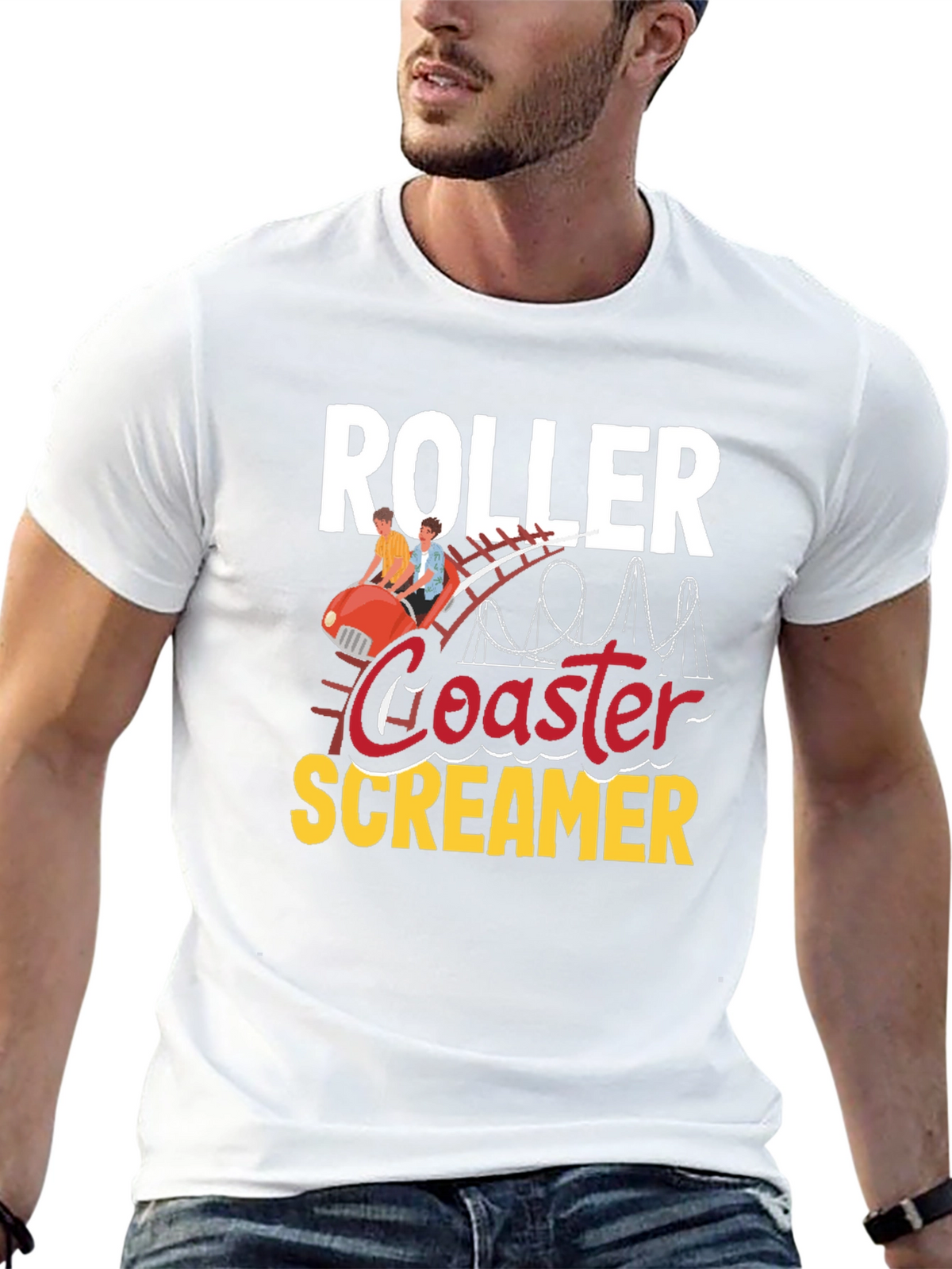 Roller Coaster Screamer T-Shirt