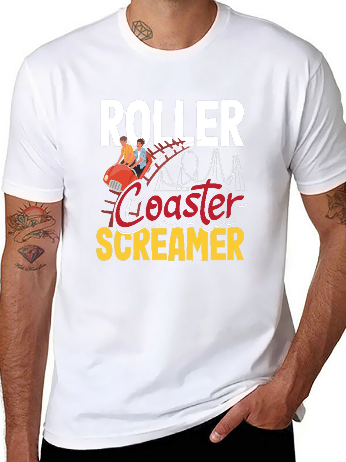 Roller Coaster Screamer T-Shirt