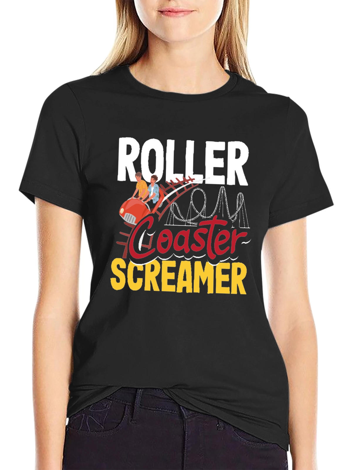 Roller Coaster Screamer T-Shirt