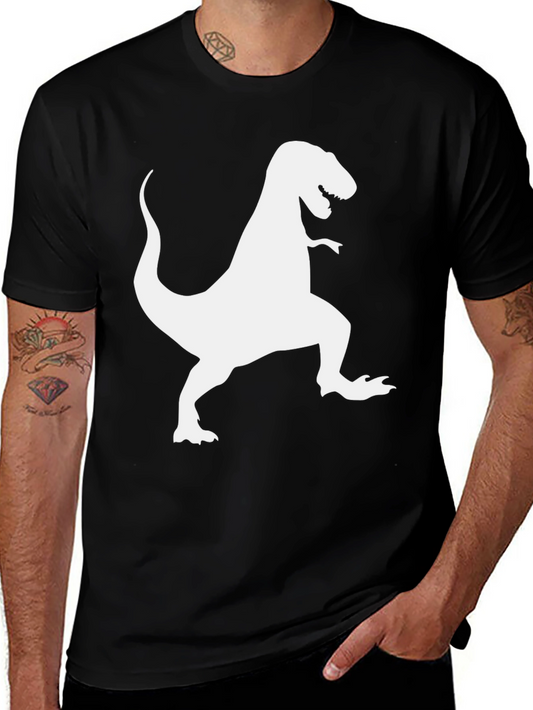 T-Rex Graphic Tee - Black Short Sleeve