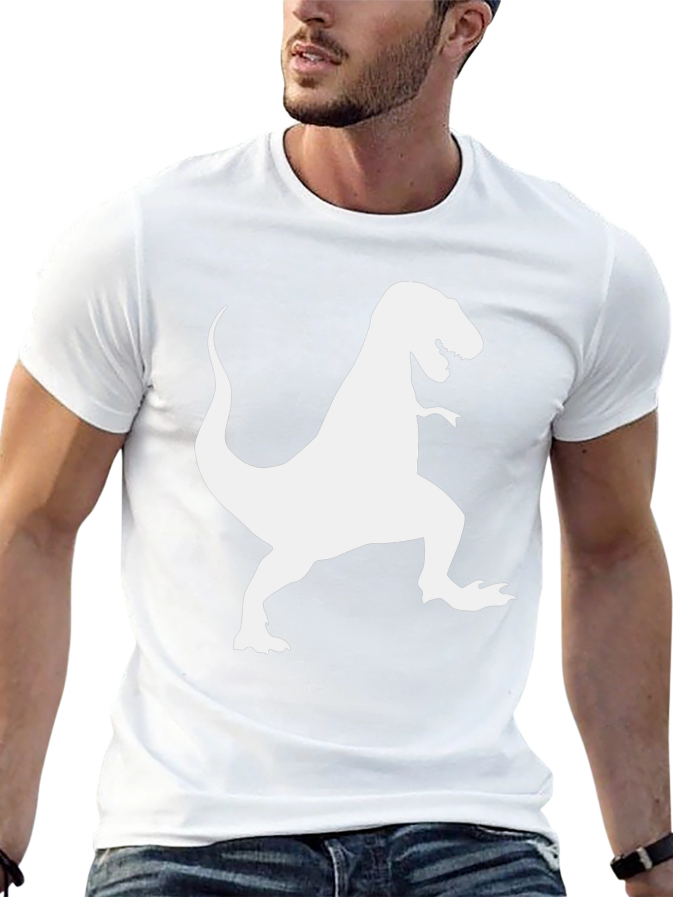 T-Rex Graphic Tee - Black Short Sleeve