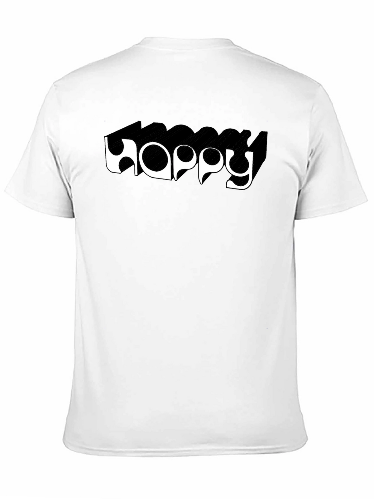 Happy Graphic Tee - Black