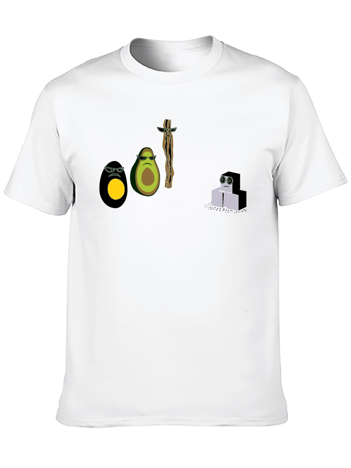 Cool Graphic Print Black T-Shirt
