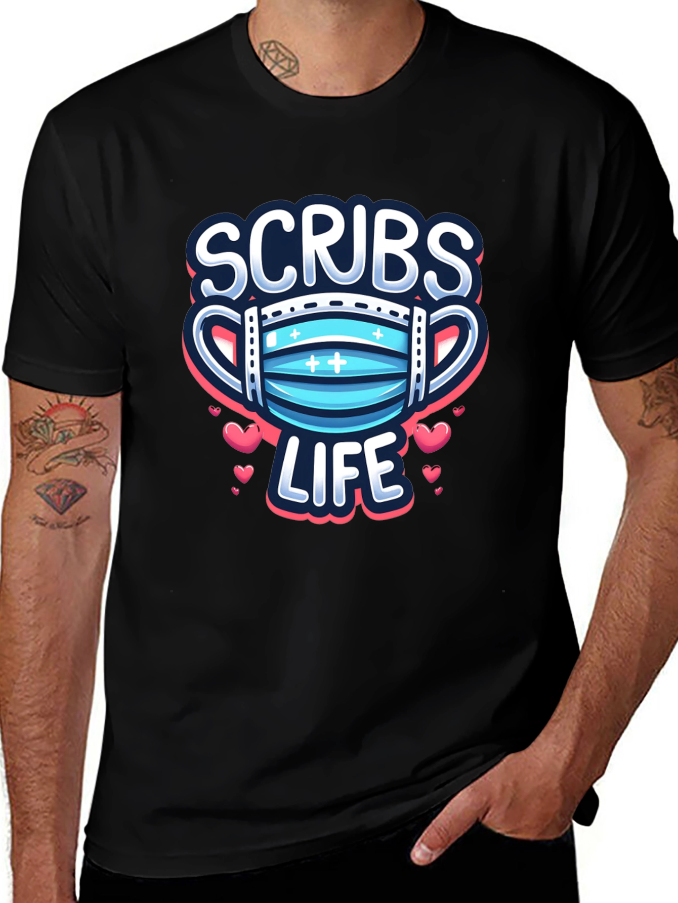 Scrubs Life Graphic Tee