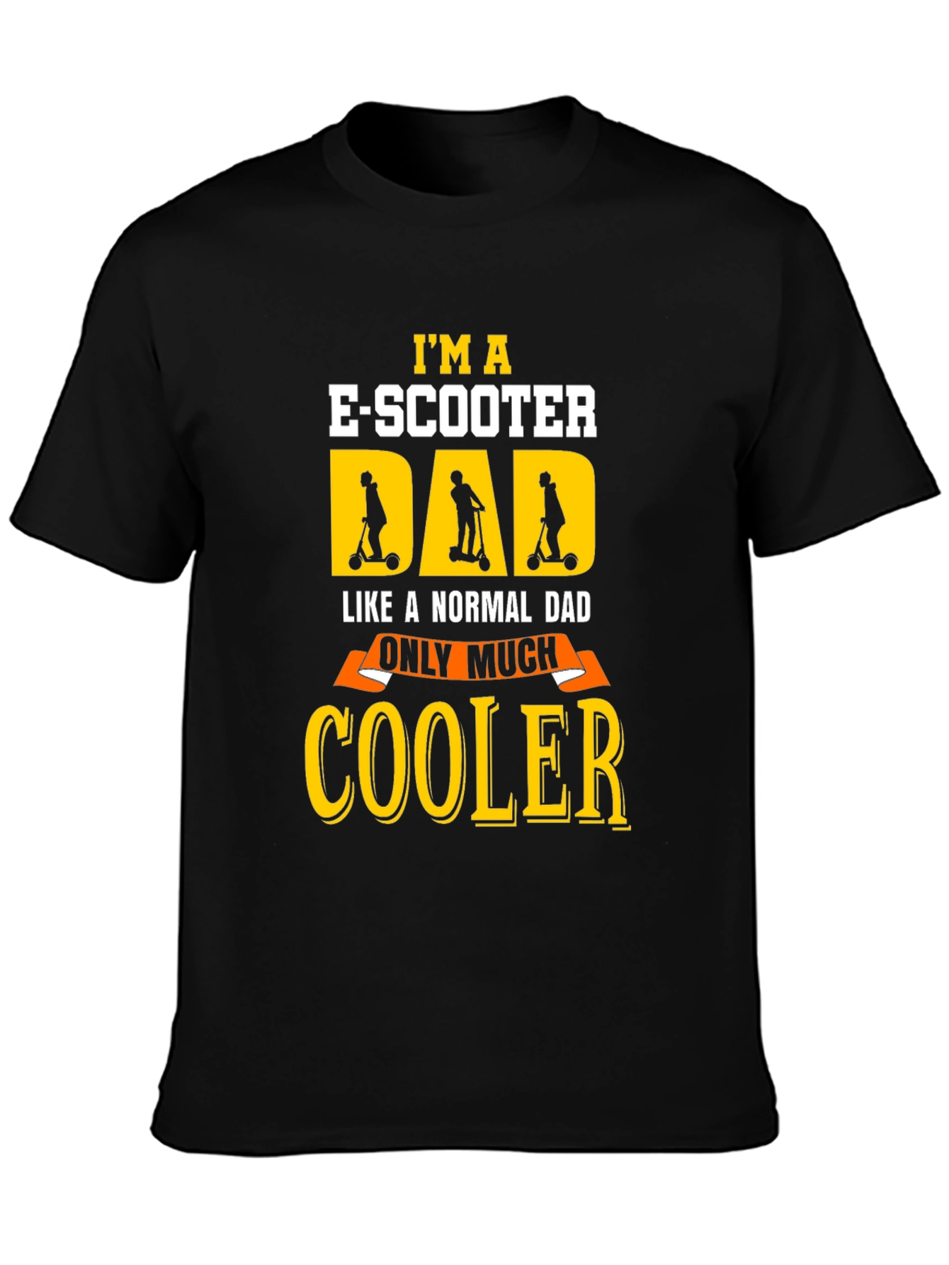 E-Scooter Dad T-Shirt - Funny Fathers Day Gift