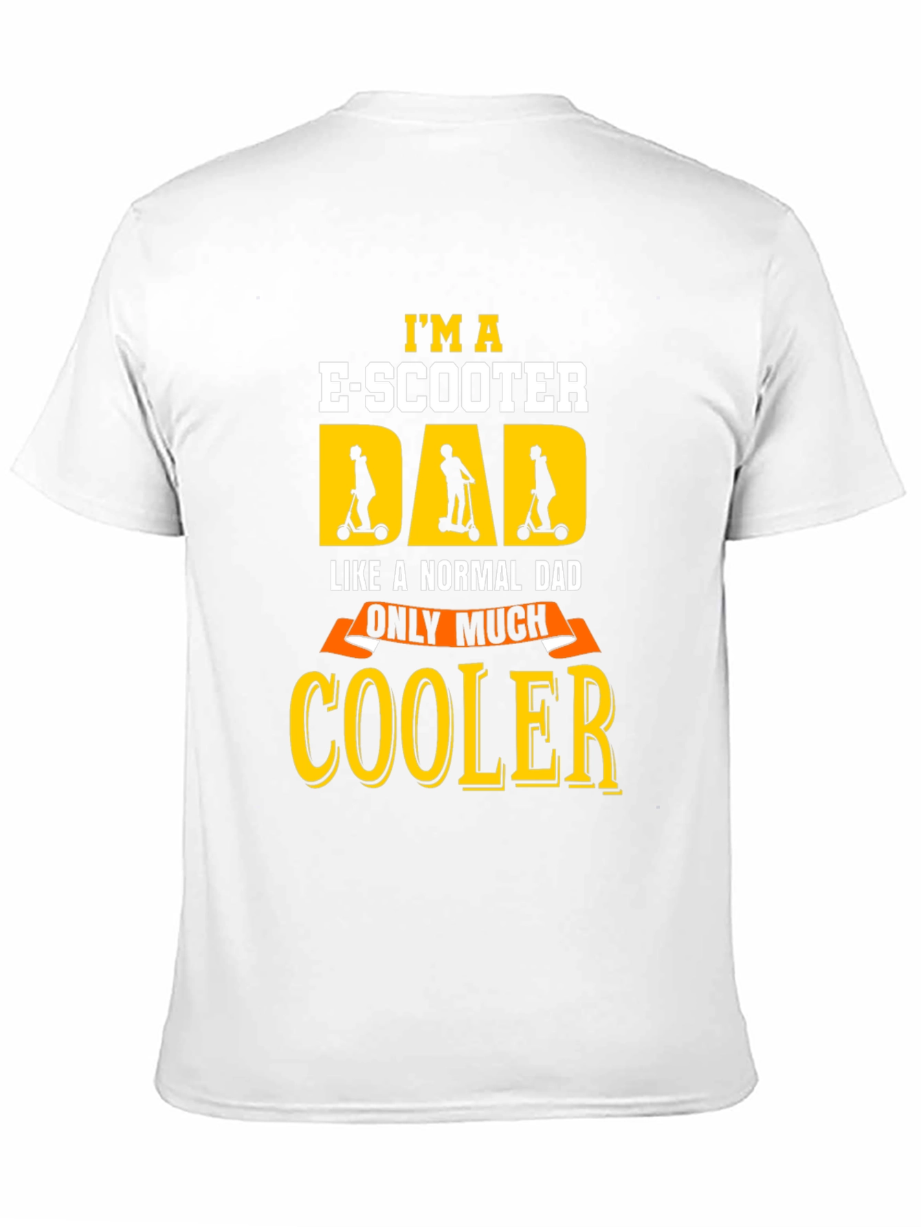 E-Scooter Dad T-Shirt - Funny Fathers Day Gift