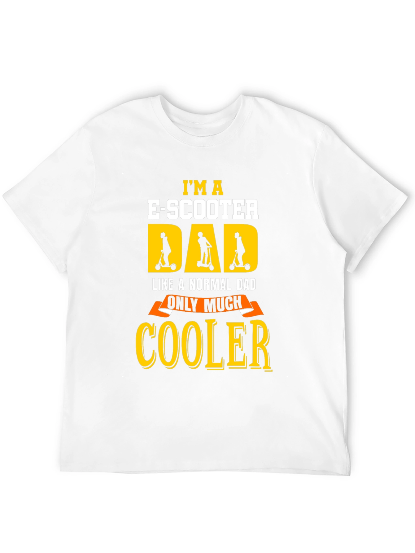 E-Scooter Dad T-Shirt - Funny Fathers Day Gift