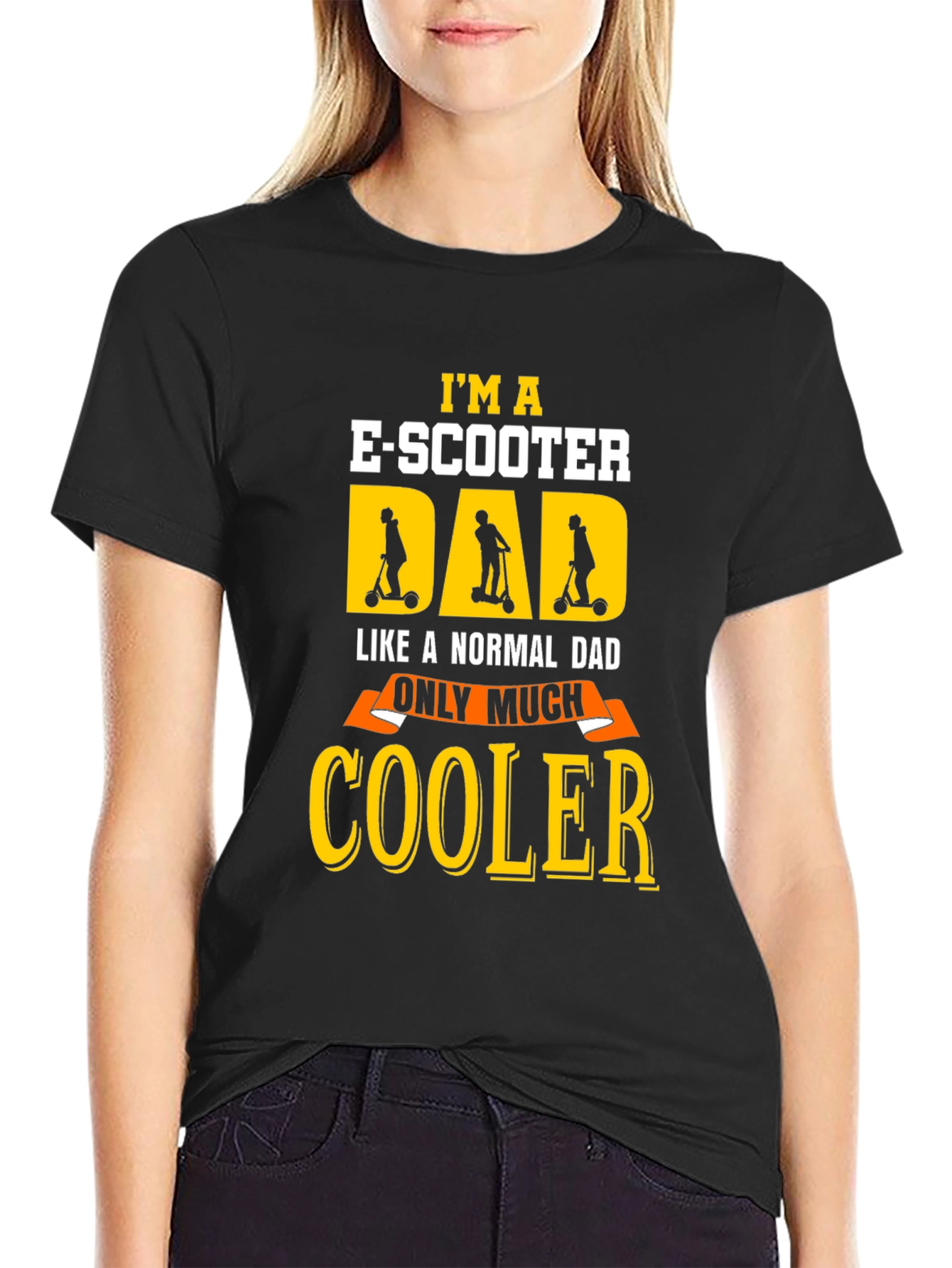 E-Scooter Dad T-Shirt - Funny Fathers Day Gift