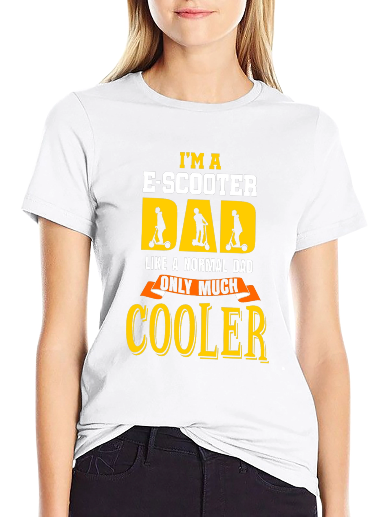 E-Scooter Dad T-Shirt - Funny Fathers Day Gift