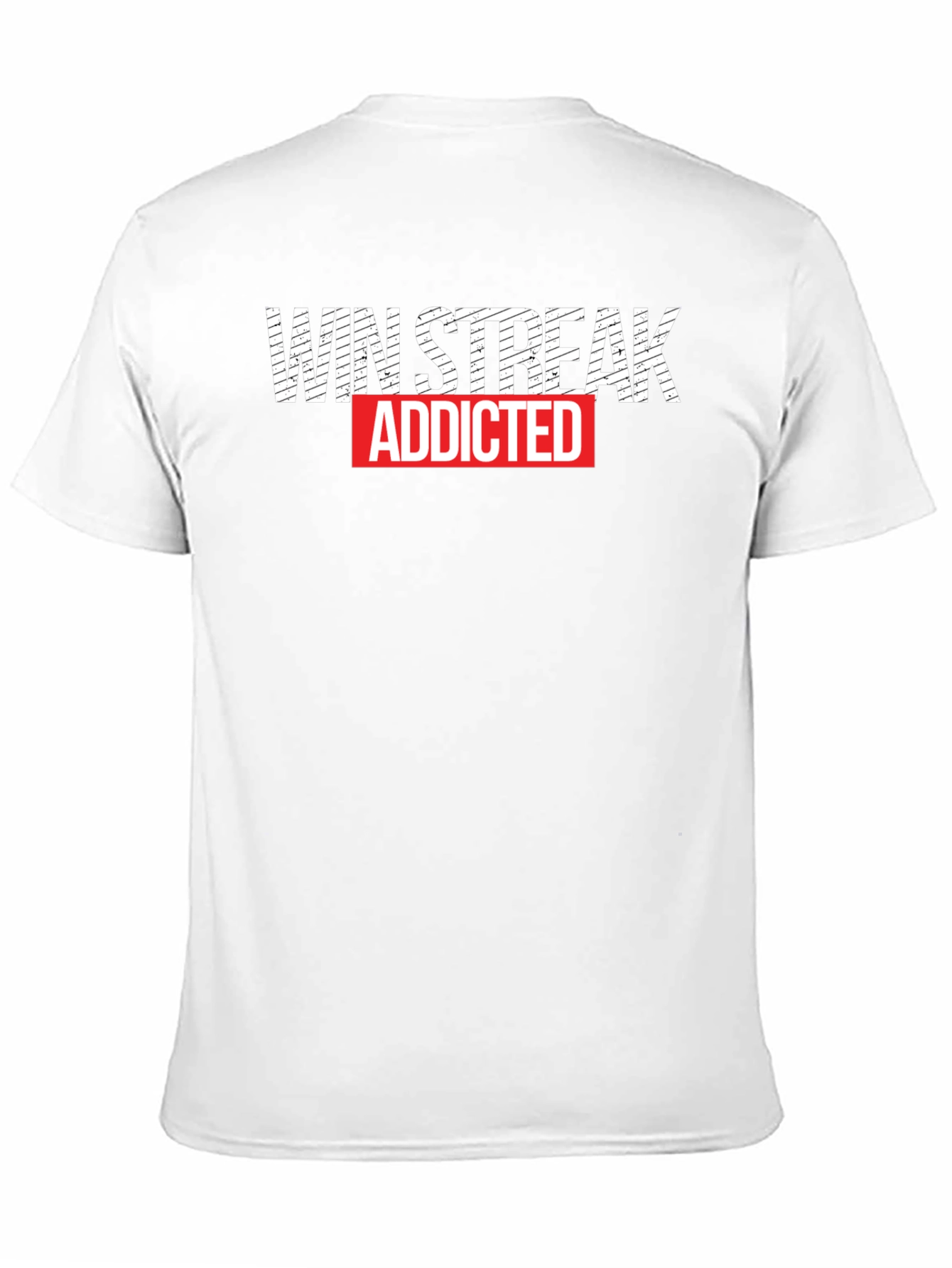 Win Streak Addicted Graphic Tee - Black
