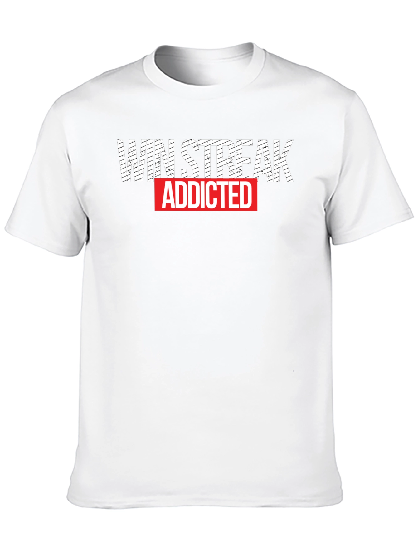 Win Streak Addicted Graphic Tee - Black