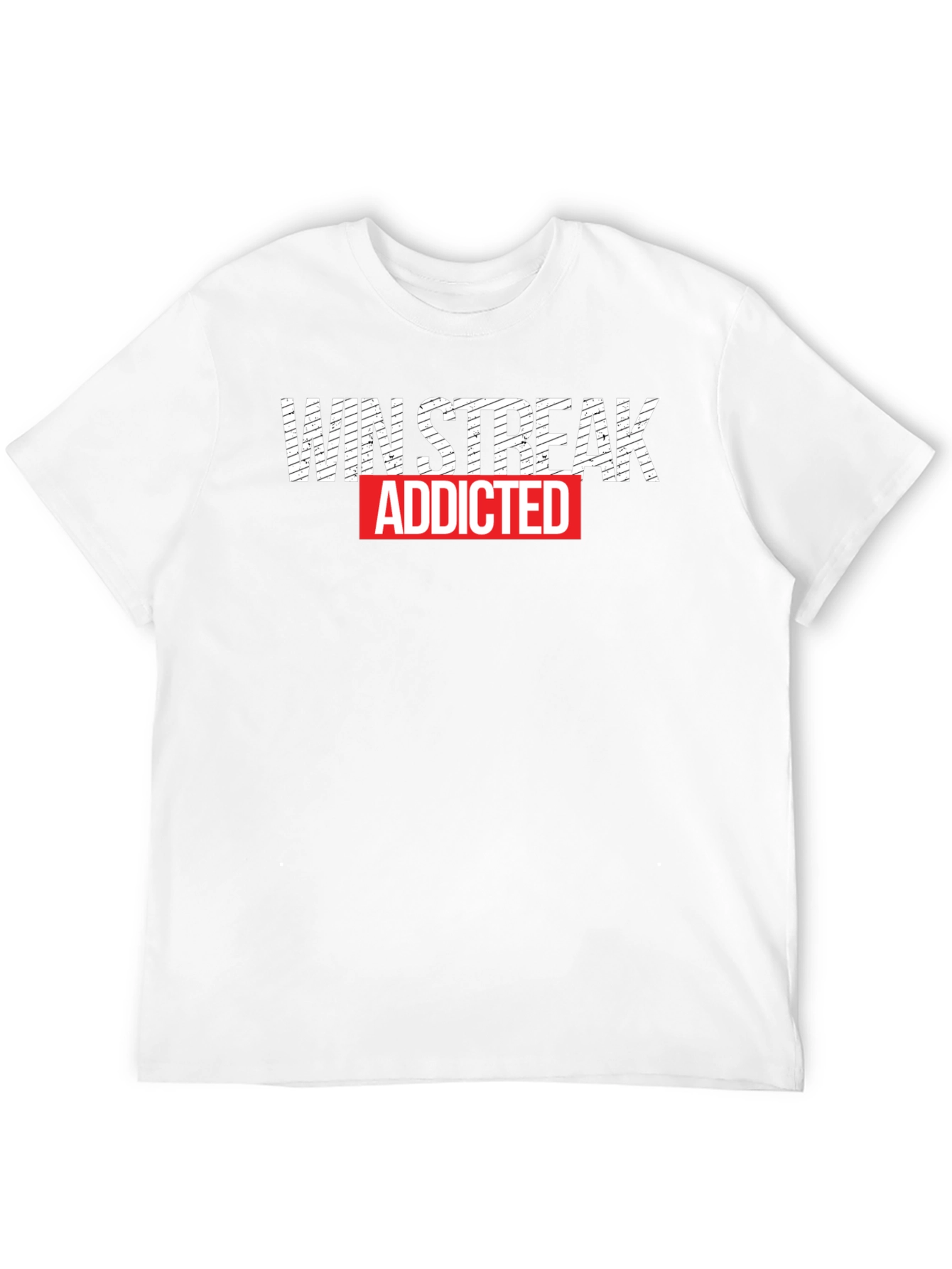 Win Streak Addicted Graphic Tee - Black