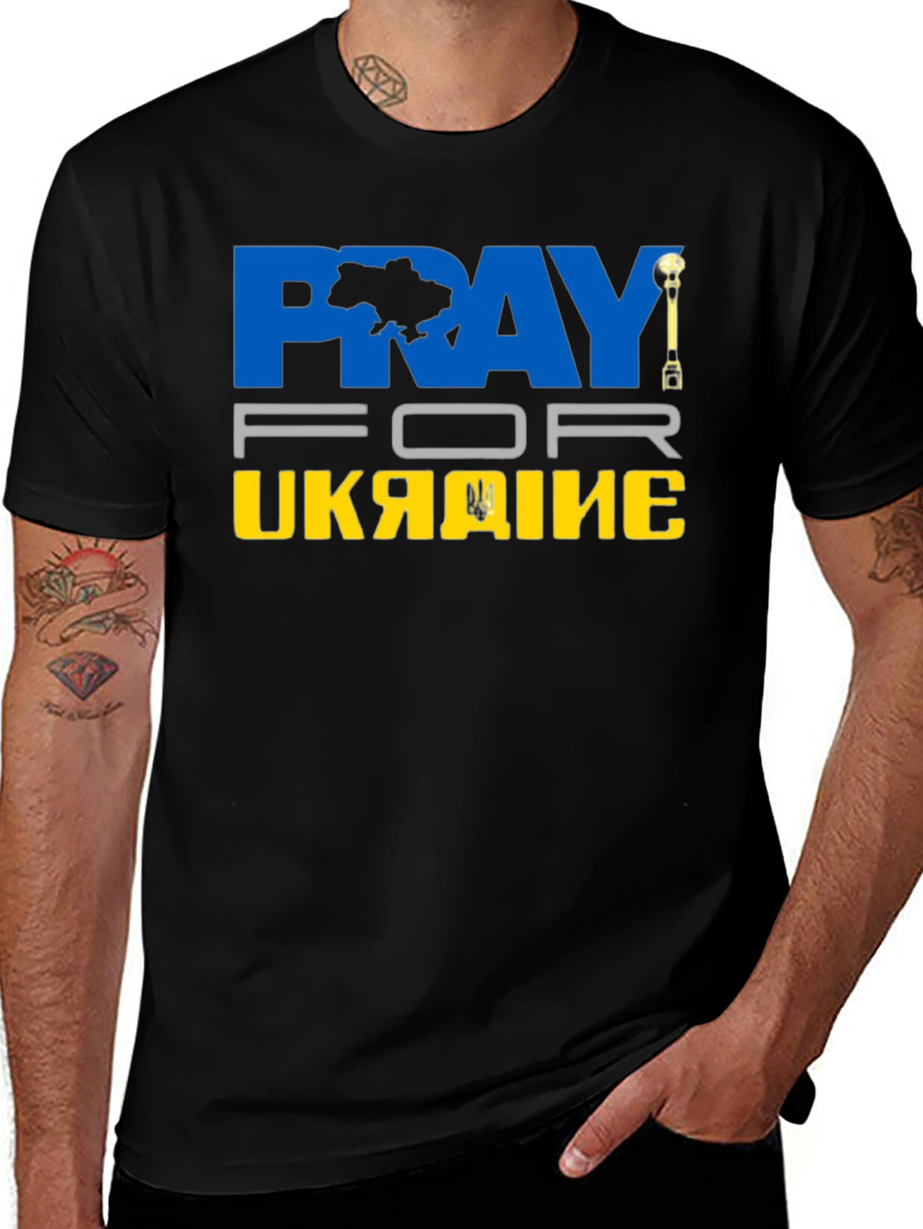 Pray for Ukraine T-Shirt