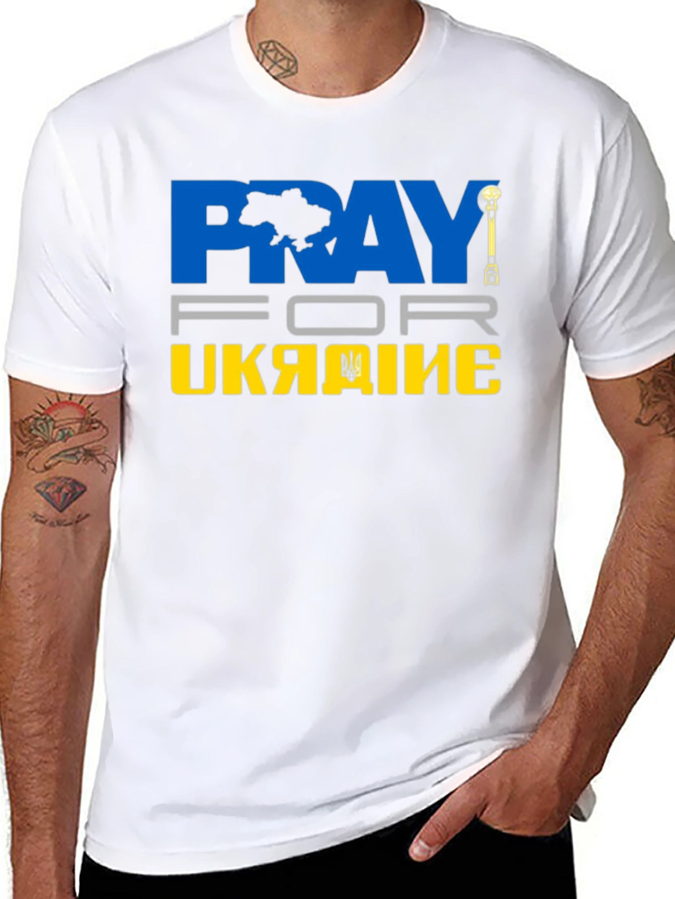 Pray for Ukraine T-Shirt