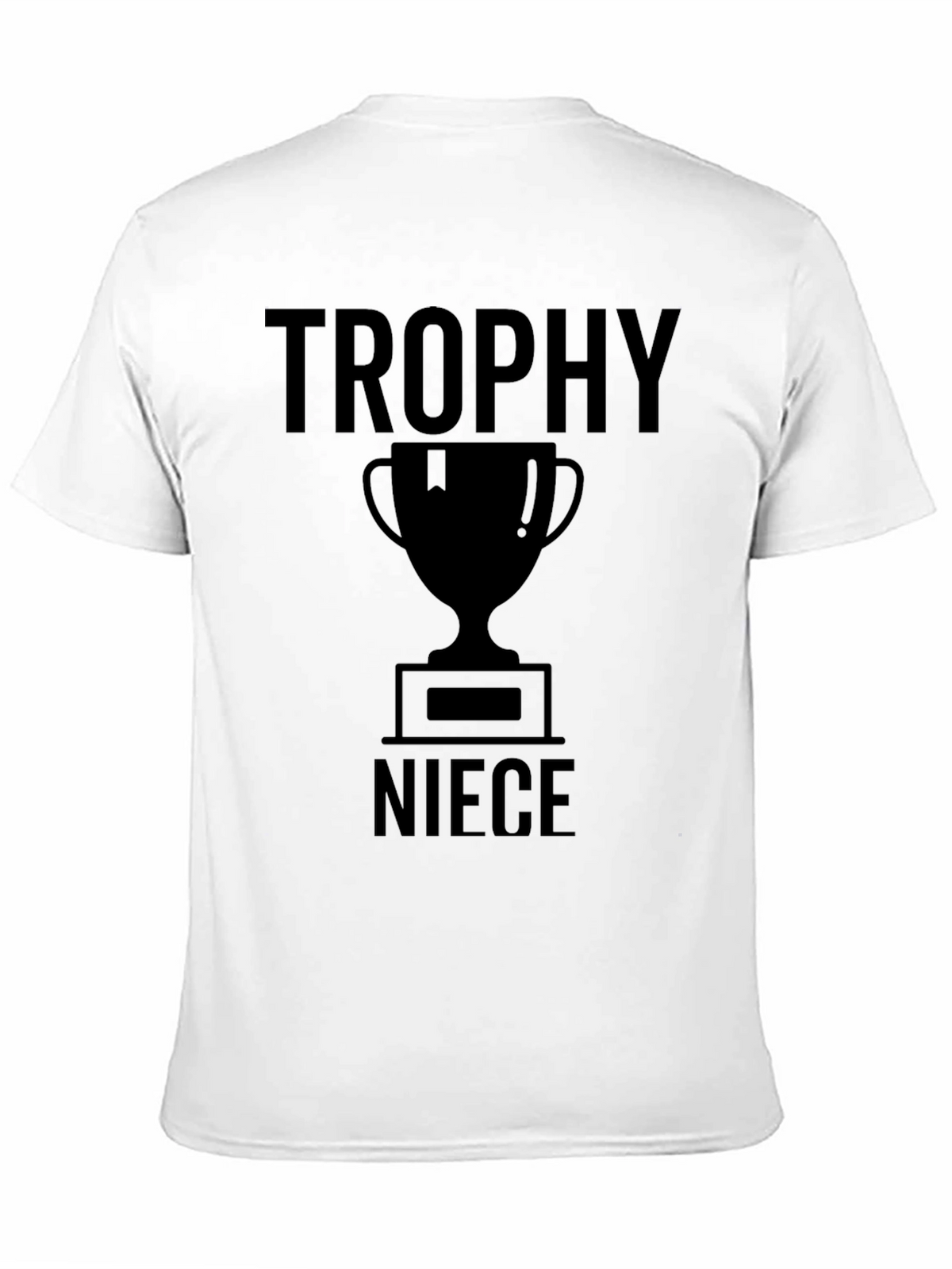 Trophy Niece Black Graphic T-Shirt