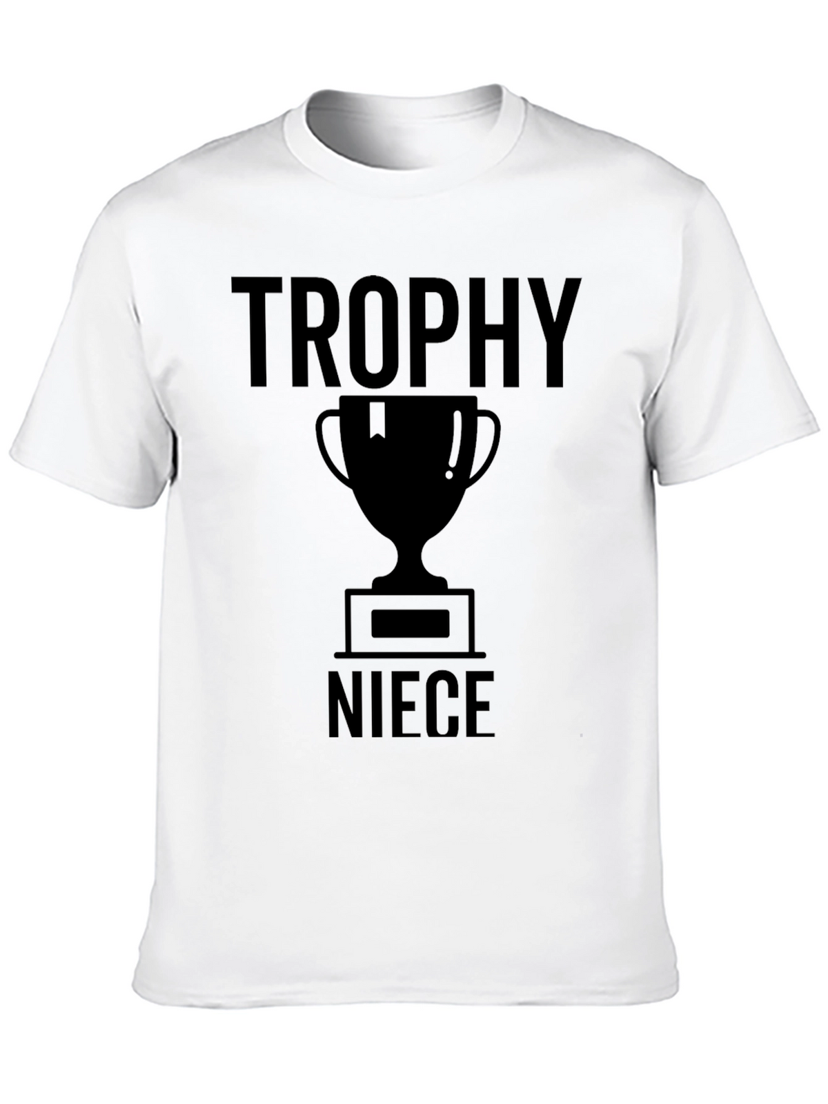 Trophy Niece Black Graphic T-Shirt