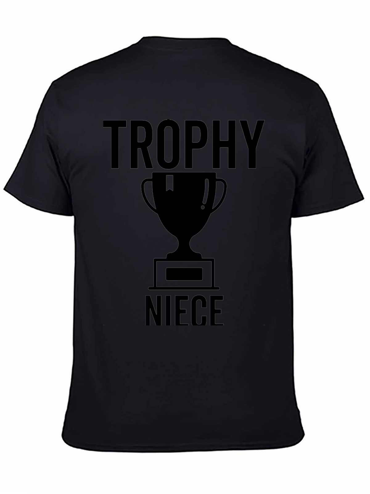 Trophy Niece Black Graphic T-Shirt