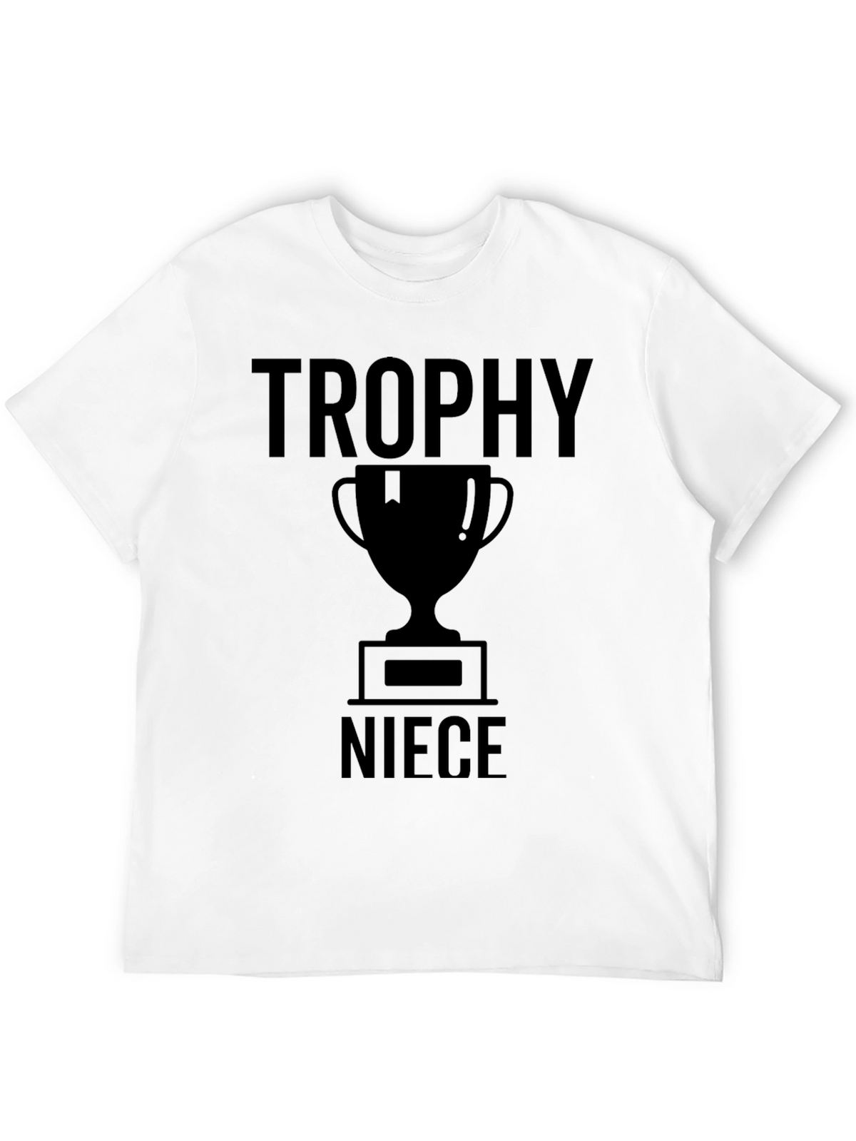 Trophy Niece Black Graphic T-Shirt